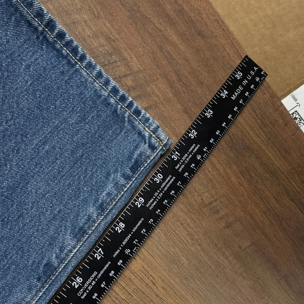 Polo Ralph Lauren‎ Mens Straight Leg Jeans Medium Wash Blue Denim 38x31